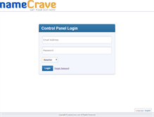 Tablet Screenshot of manage.namecrave.com